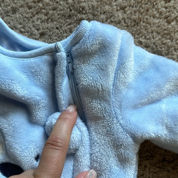 Bear fuzzy soft warm footsie - Picture 5 of 6